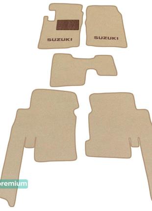 Двухслойные коврики Sotra Premium Beige для Suzuki Grand Vitar...