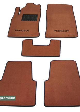 Двухслойные коврики Sotra Premium Terracotta для Peugeot 605 (...
