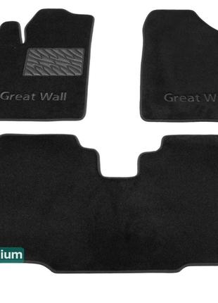 Двухслойные коврики Sotra Premium Black для Great Wall Voleex ...