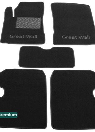 Двухслойные коврики Sotra Premium Black для Great Wall Haval M...