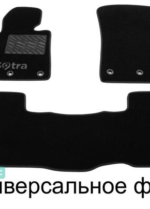 Двухслойные коврики Sotra Classic Black для Peugeot e-208 (mkI...
