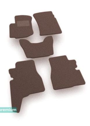 Двухслойные коврики Sotra Premium Chocolate для SsangYong Muss...