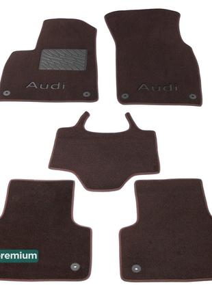 Двухслойные коврики Sotra Premium Chocolate для Audi Q8/SQ8/RS...