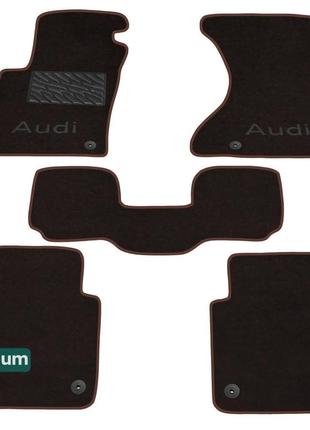 Двухслойные коврики Sotra Premium Chocolate для Audi A8/S8 (mk...