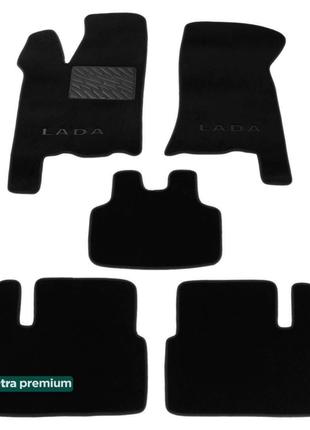 Двухслойные коврики Sotra Premium Black для Лада 110 (2110 / 2...