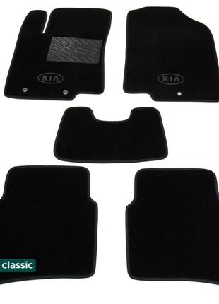 Двухслойные коврики Sotra Classic Black для Kia Rio (mkIII) 20...
