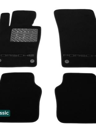 Двухслойные коврики Sotra Classic Black для Porsche Panamera (...