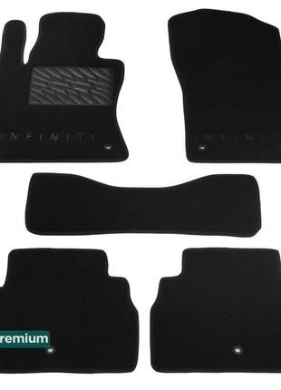 Двошарові килимки Sotra Premium Graphite для Infiniti Q50 (mkI...