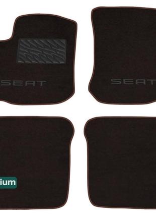 Двухслойные коврики Sotra Premium Chocolate для Seat Toledo (m...