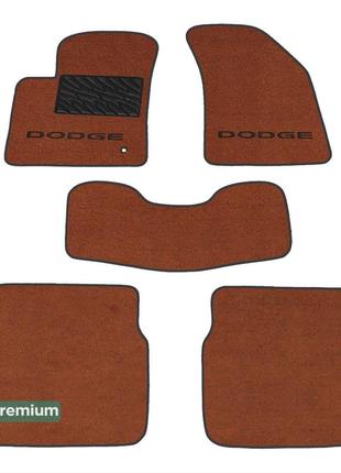 Двухслойные коврики Sotra Premium Terracotta для Dodge Avenger...