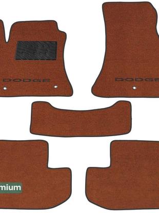 Двухслойные коврики Sotra Premium Terracotta для Dodge Challen...