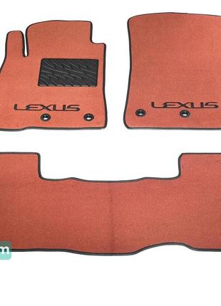 Двухслойные коврики Sotra Premium Terracot для Lexus LX (mkIII...
