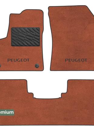 Двухслойные коврики Sotra Premium Terracotta для Peugeot 5008 ...