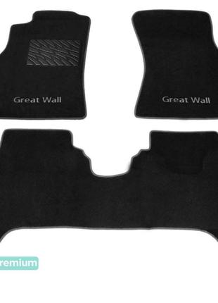 Двухслойные коврики Sotra Premium Black для Great Wall Safe (m...
