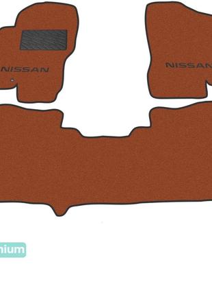 Двошарові килимки Sotra Premium Terracotta для Nissan Navara (...