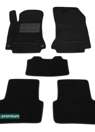 Двухслойные коврики Sotra Premium Black для Mercedes-Benz GLA-...