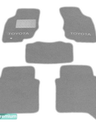 Двухслойные коврики Sotra Premium Grey для Toyota Hilux (mkVII...