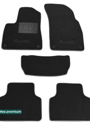 Двошарові килимки Sotra Premium Black для Audi Q7/SQ7 (mkII)(1...