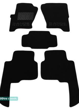 Двухслойные коврики Sotra Classic Black для Land Rover Range R...