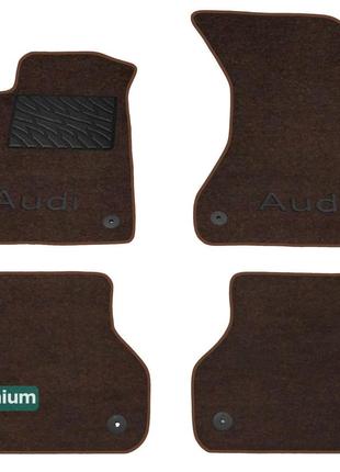 Двухслойные коврики Sotra Premium Chocolate для Audi A5/S5 (mk...