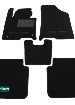 Двухслойные коврики Sotra Premium Graphite для Hyundai Grandeu...