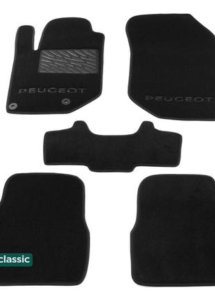Двухслойные коврики Sotra Classic Black для Peugeot 208 (mkII)...