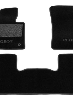 Двухслойные коврики Sotra Classic Black для Peugeot 3008 (mkII...