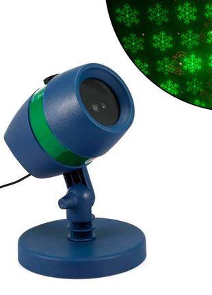 Лазерний проектор новорічний вуличний USB RGBW Star Shower сад...