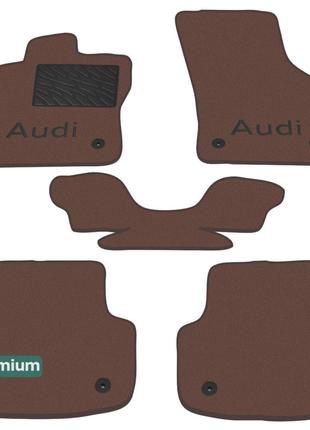 Двухслойные коврики Sotra Premium Chocolate для Audi A3/S3/RS3...