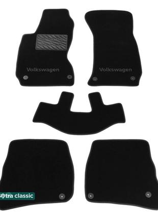 Двухслойные коврики Sotra Classic Black для Volkswagen Passat ...