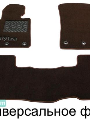 Двухслойные коврики Sotra Premium Chocolate для Aston Martin D...