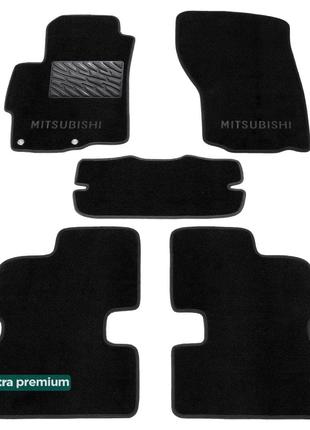 Двухслойные коврики Sotra Premium Graphite для Mitsubishi Lanc...