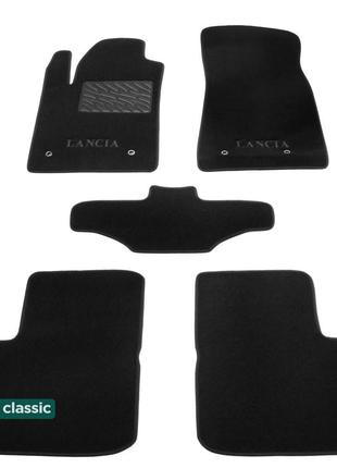 Двухслойные коврики Sotra Classic Black для Lancia Delta (mkII...