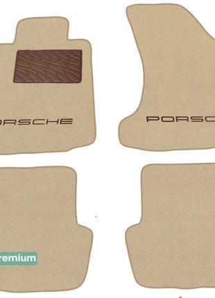 Двухслойные коврики Sotra Premium Beige для Porsche 911 (997)(...