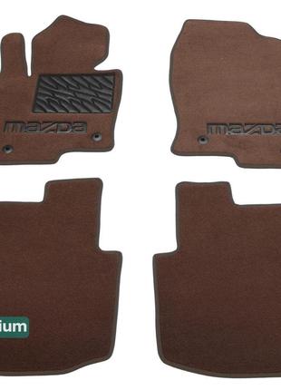 Двухслойные коврики Sotra Premium Chocolate для Mazda CX-9 (mk...