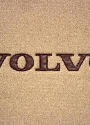 Двухслойные коврики Sotra Premium Beige для Volvo V60 (mkII)(б...