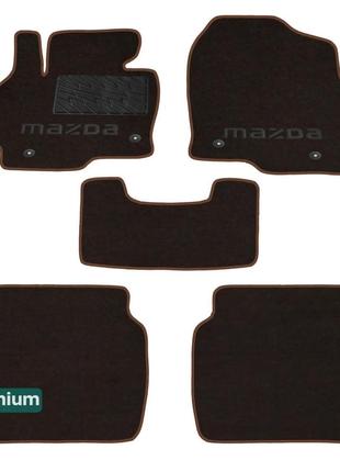 Двухслойные коврики Sotra Premium Chocolate для Mazda CX-5 (mk...