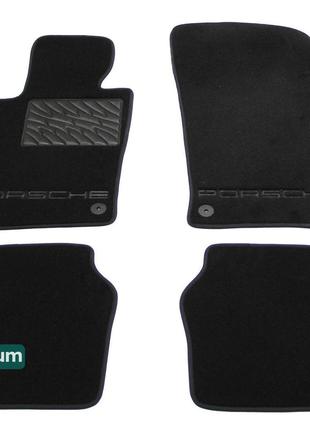 Двухслойные коврики Sotra Premium Black для Porsche Panamera (...