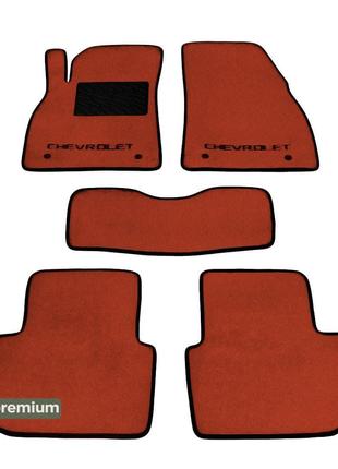 Двухслойные коврики Sotra Premium Terracotta для Chevrolet Mal...