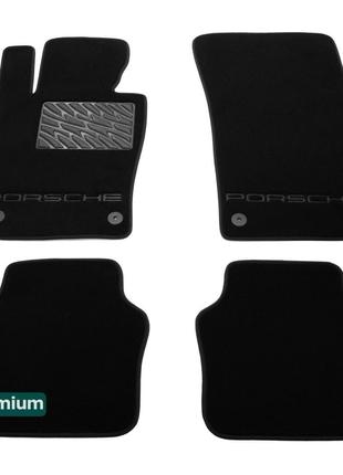 Двухслойные коврики Sotra Premium Black для Porsche Panamera (...
