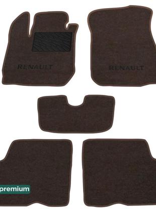 Двухслойные коврики Sotra Premium Chocolate для Renault Duster...