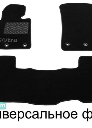 Двухслойные коврики Sotra Premium Black для Peugeot e-208 (mkI...