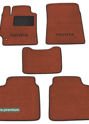 Двухслойные коврики Sotra Premium Terracotta для Toyota Camry ...