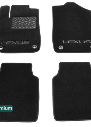 Двухслойные коврики Sotra Premium Black для Lexus ES (mkVI) 20...