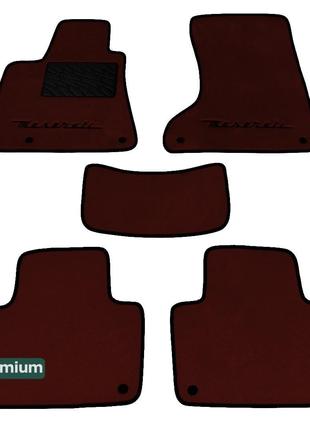 Двошарові килимки Sotra Premium Chocolate для Maserati Levante...
