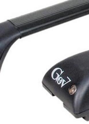 Багажник на интегрированные рейлинги GeV GeO Black для Opel As...