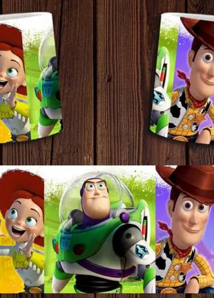 Чашка біла керамічна "Історія іграшок" Toy story ABC