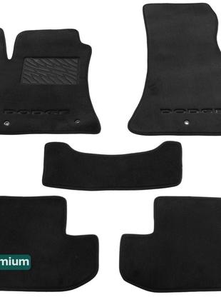 Двухслойные коврики Sotra Premium Black для Dodge Challenger (...