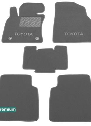 Двухслойные коврики Sotra Premium Grey для Toyota Camry (mkVII...