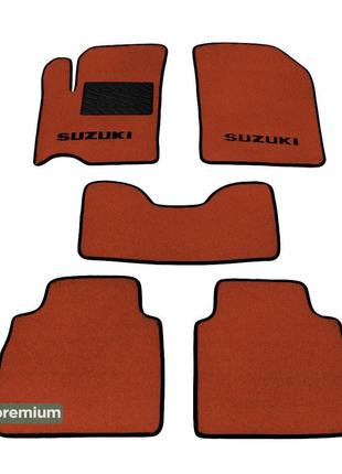 Двухслойные коврики Sotra Premium Terracotta для Suzuki SX4 (m...